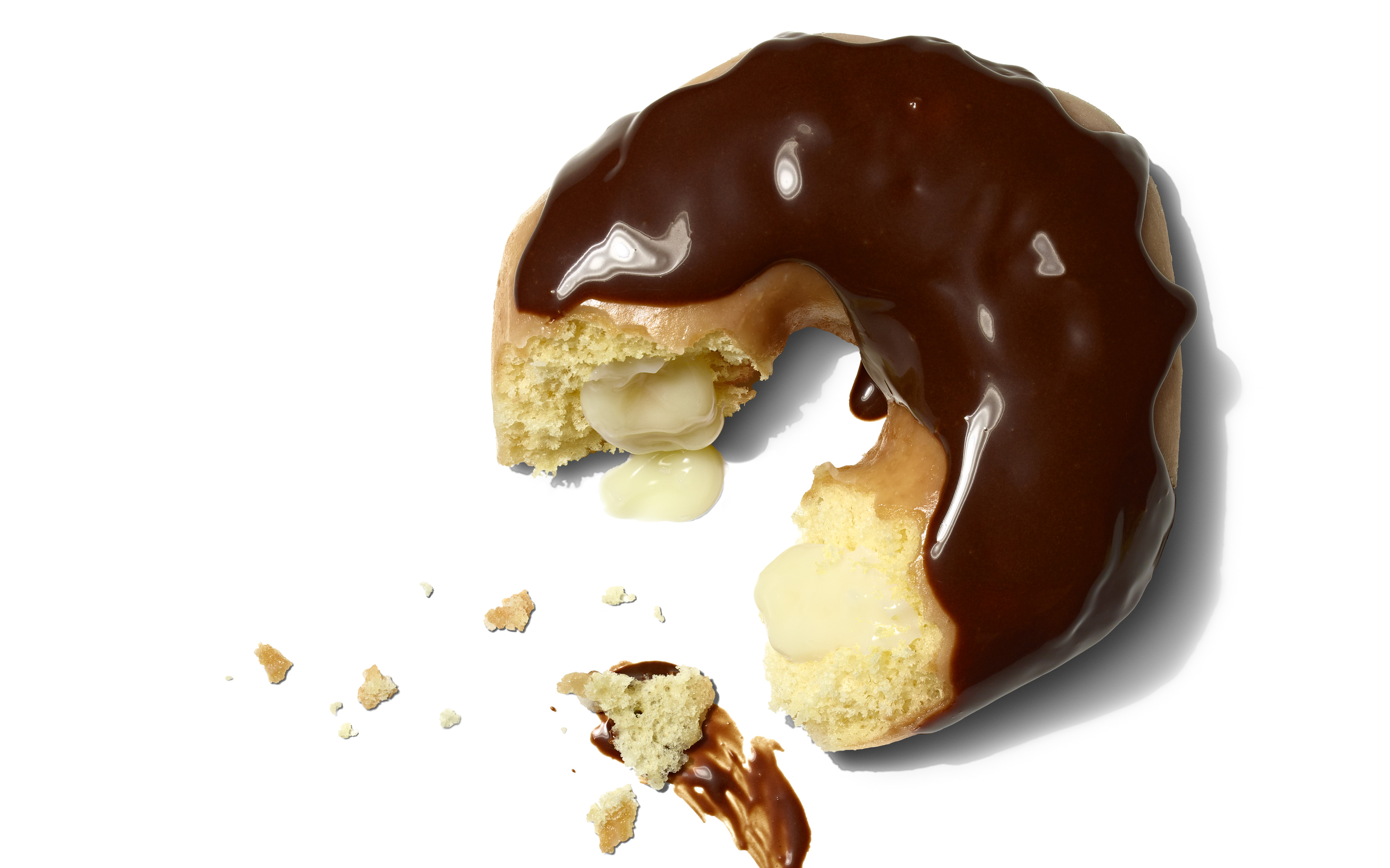 chocolate creme-filled-donut